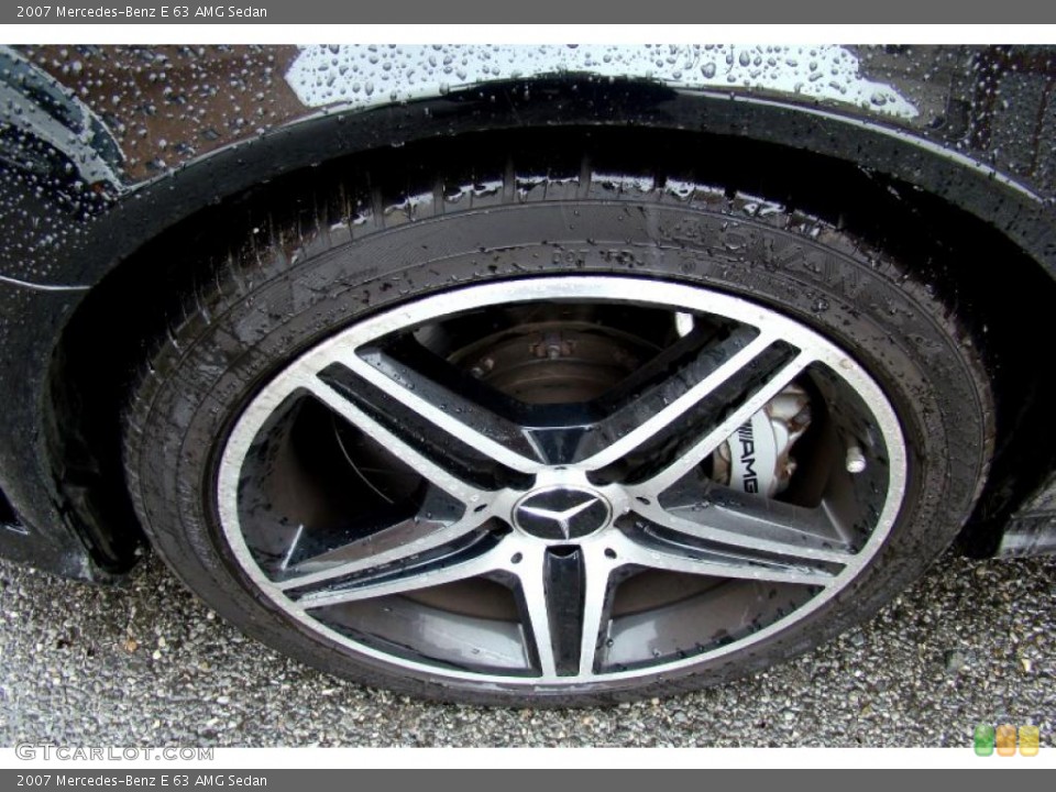 2007 Mercedes-Benz E 63 AMG Sedan Wheel and Tire Photo #45685075