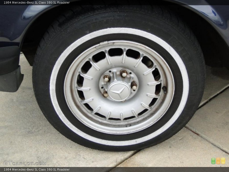 1984 Mercedes-Benz SL Class 380 SL Roadster Wheel and Tire Photo #45685292
