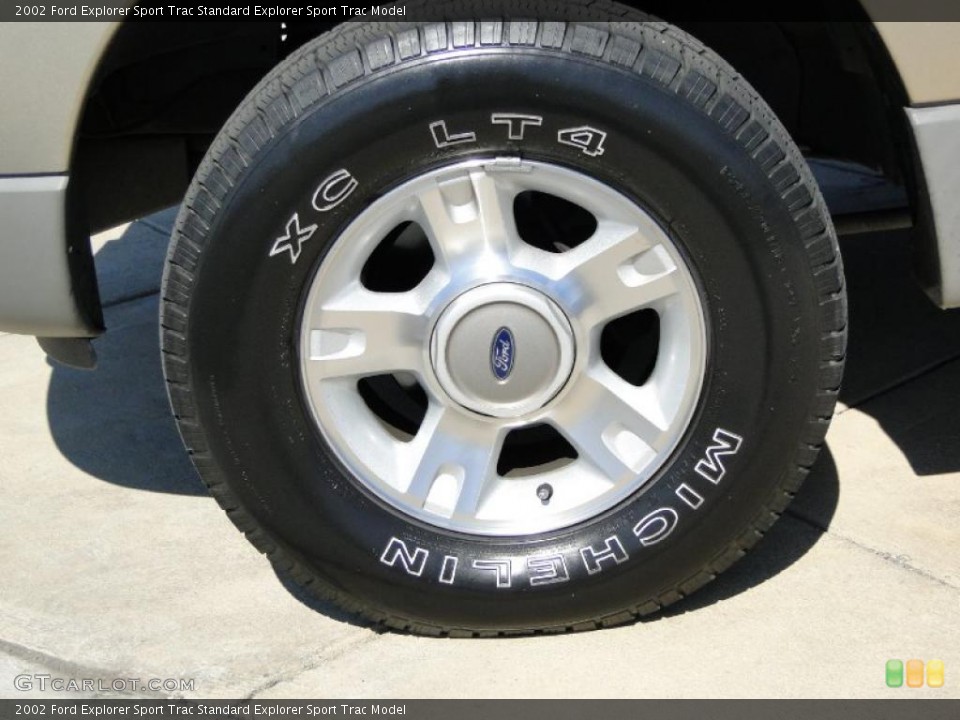 2002 Ford Explorer Sport Trac  Wheel and Tire Photo #45686274