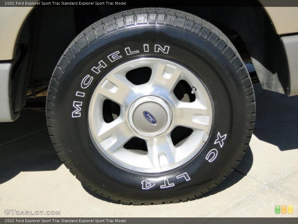 2002 Ford Explorer Sport Trac  Wheel and Tire Photo #45686278