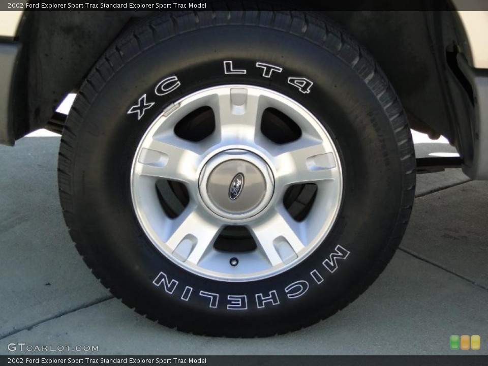 2002 Ford Explorer Sport Trac  Wheel and Tire Photo #45686282