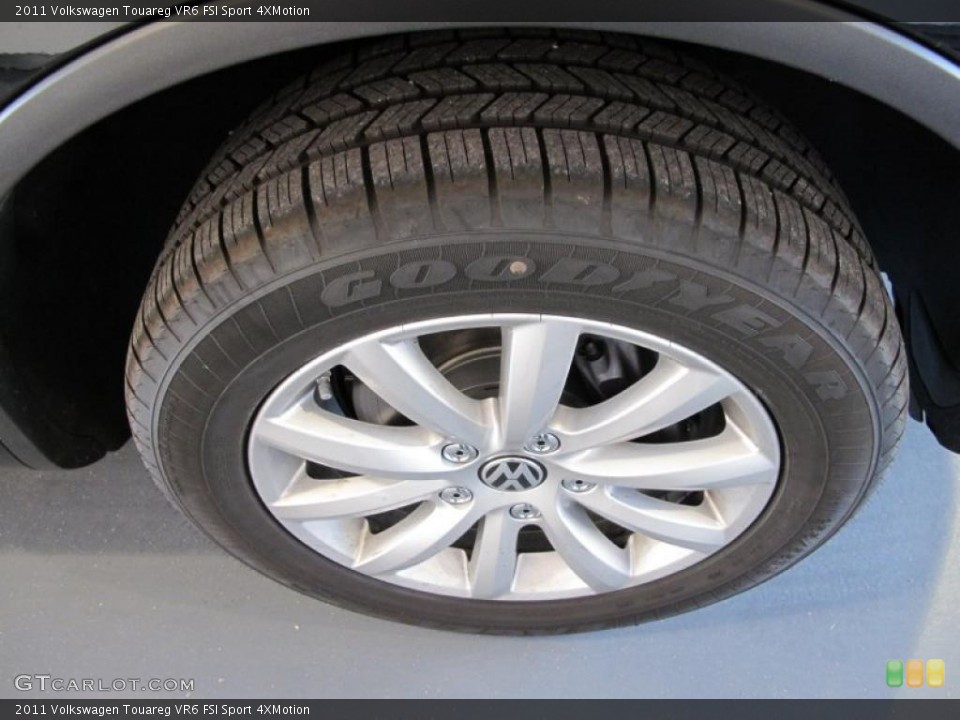 2011 Volkswagen Touareg VR6 FSI Sport 4XMotion Wheel and Tire Photo #45693324