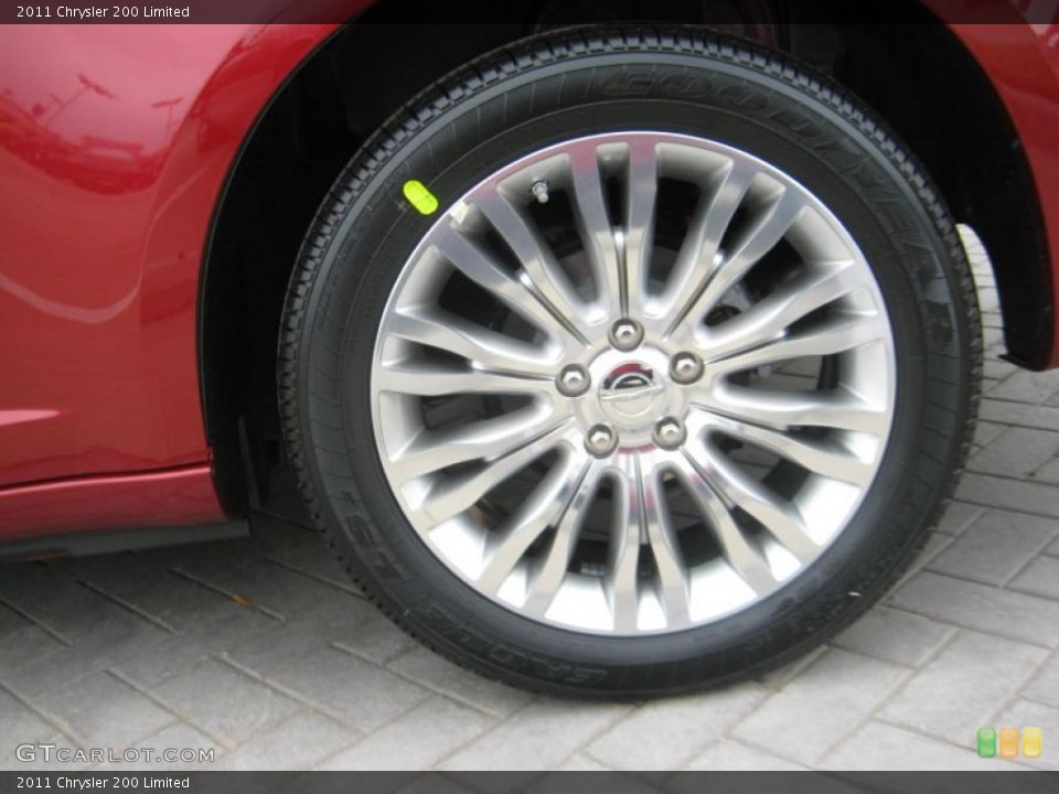 2011 Chrysler 200 Limited Wheel and Tire Photo #45704414
