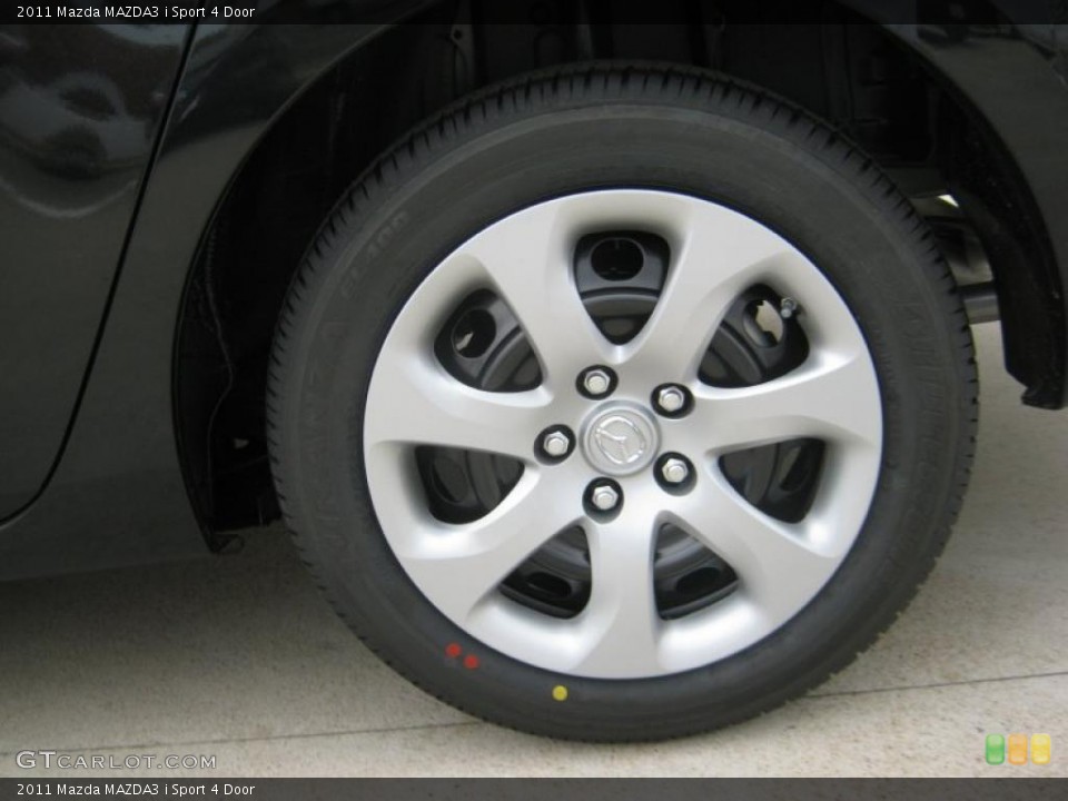 2011 Mazda MAZDA3 i Sport 4 Door Wheel and Tire Photo #45706110