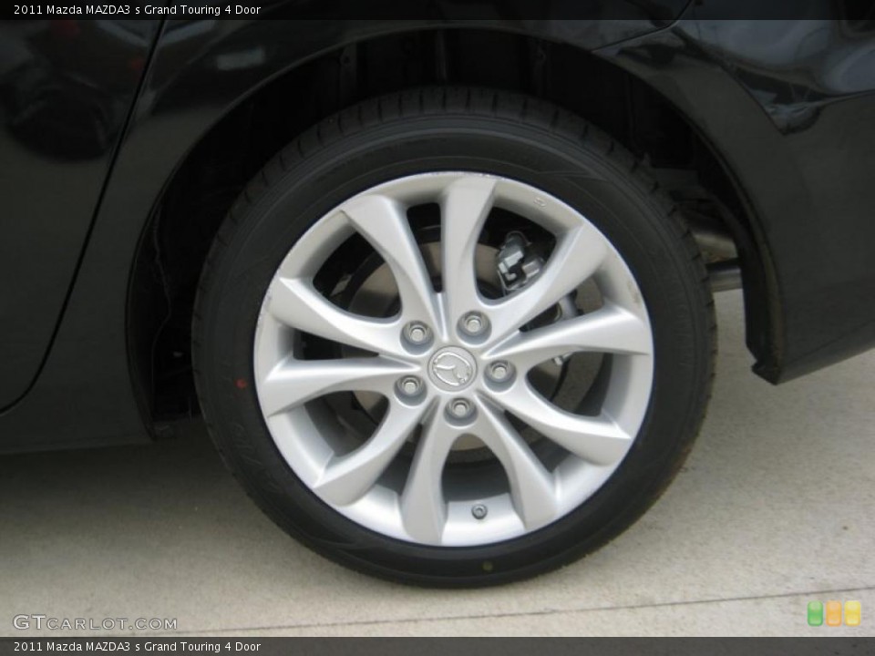 2011 Mazda MAZDA3 s Grand Touring 4 Door Wheel and Tire Photo #45707586