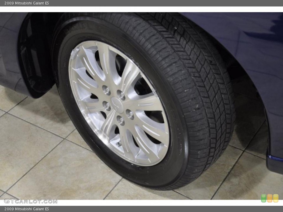 2009 Mitsubishi Galant ES Wheel and Tire Photo #45710026