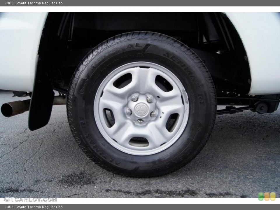 2005 Toyota Tacoma Regular Cab Wheel and Tire Photo #45710038