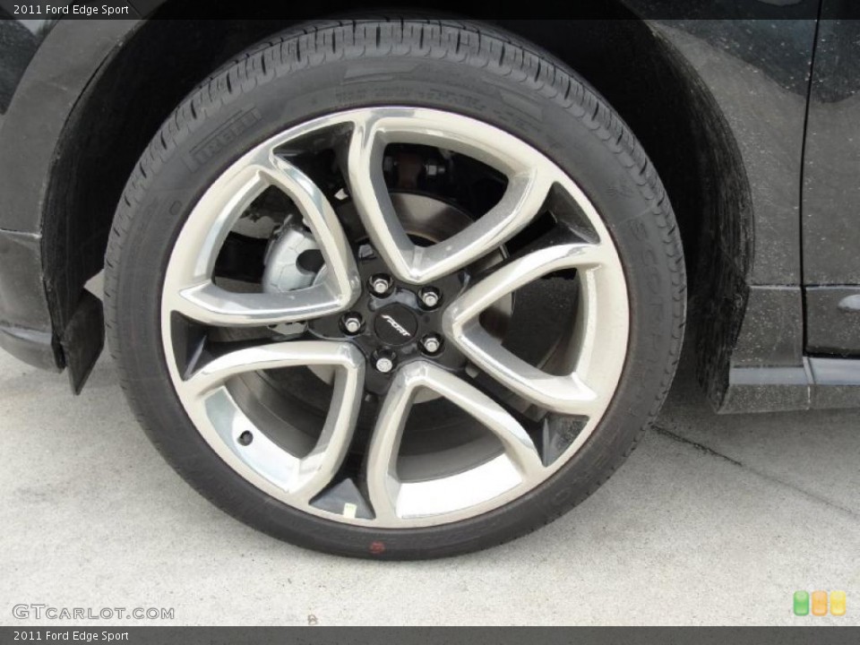 2011 Ford Edge Sport Wheel and Tire Photo #45711114