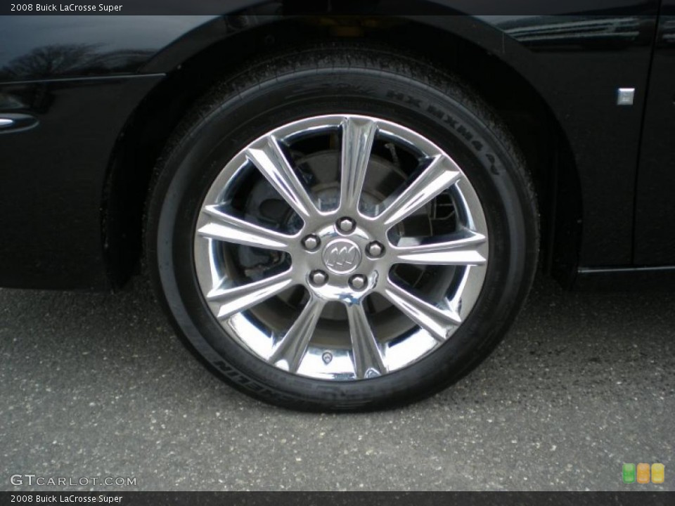 2008 Buick LaCrosse Super Wheel and Tire Photo #45713714