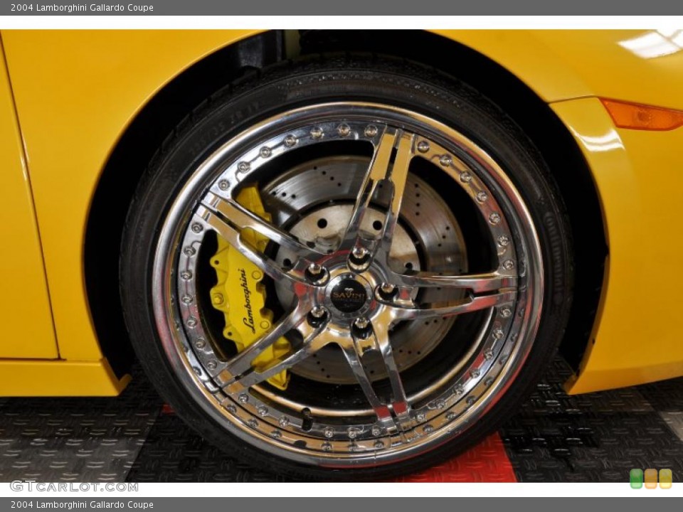 2004 Lamborghini Gallardo Custom Wheel and Tire Photo #45720044