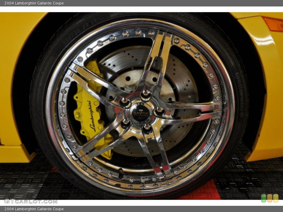 2004 Lamborghini Gallardo Custom Wheel and Tire Photo #45720052