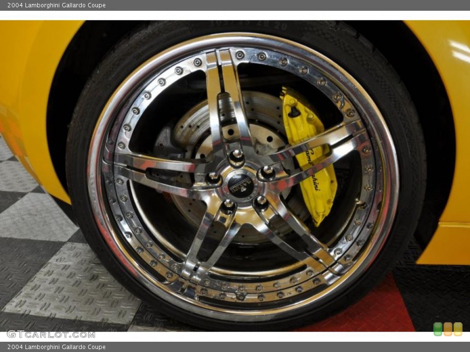 2004 Lamborghini Gallardo Custom Wheel and Tire Photo #45720060