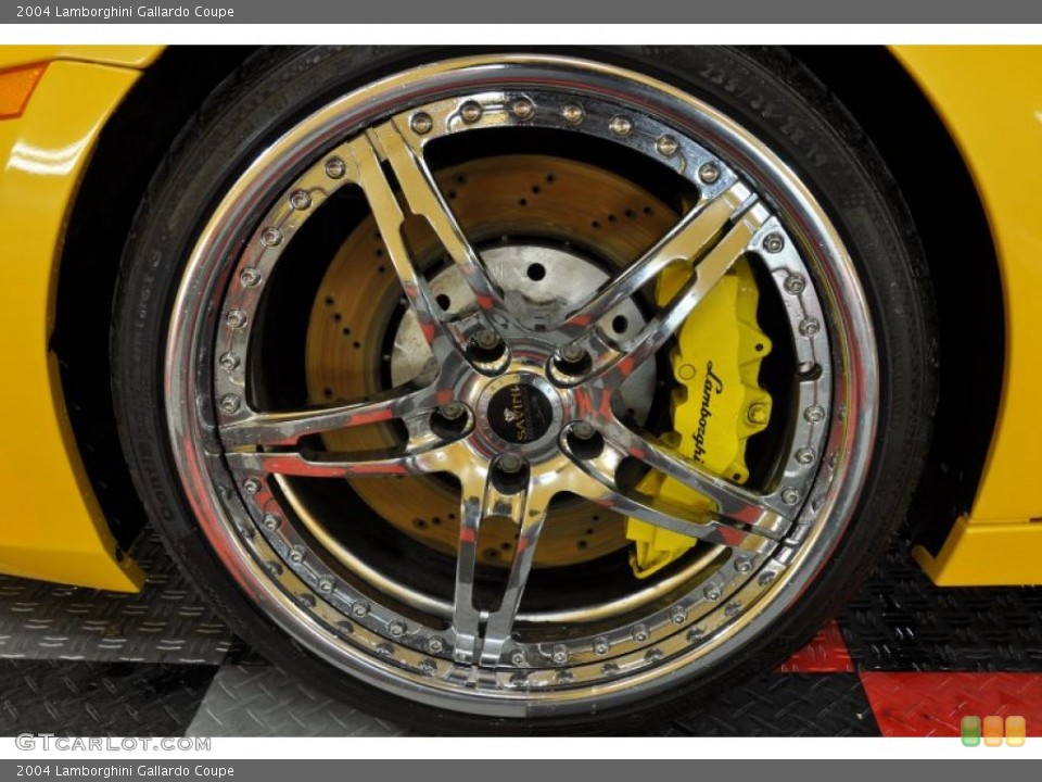 2004 Lamborghini Gallardo Custom Wheel and Tire Photo #45720068