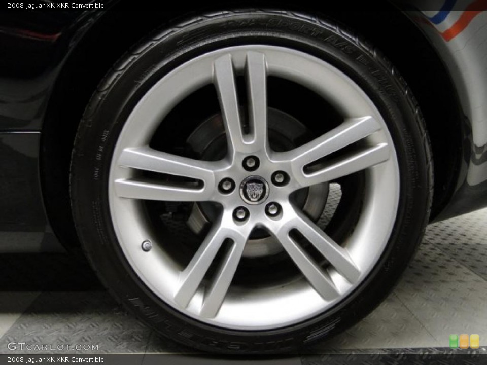 2008 Jaguar XK XKR Convertible Wheel and Tire Photo #45729342