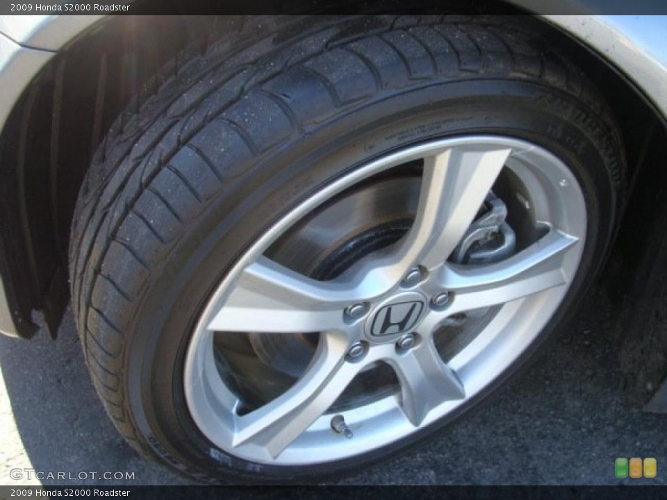 2009 Honda S2000 Roadster Wheel and Tire Photo #45732302