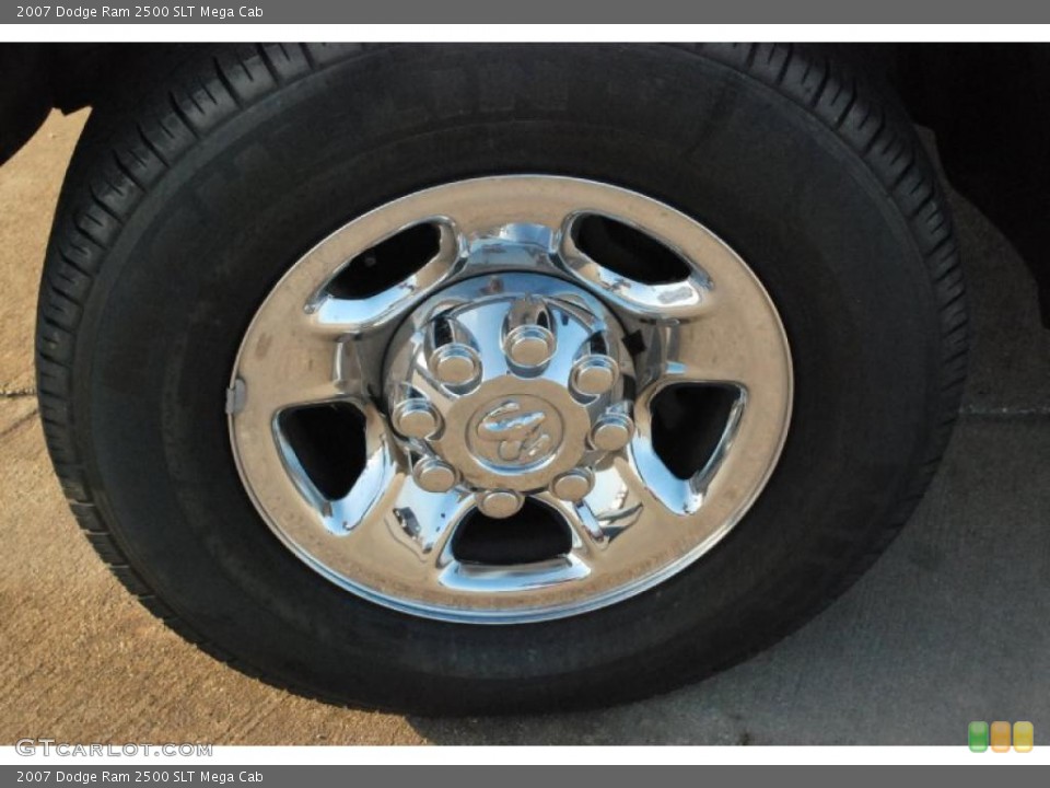 2007 Dodge Ram 2500 SLT Mega Cab Wheel and Tire Photo #45737046