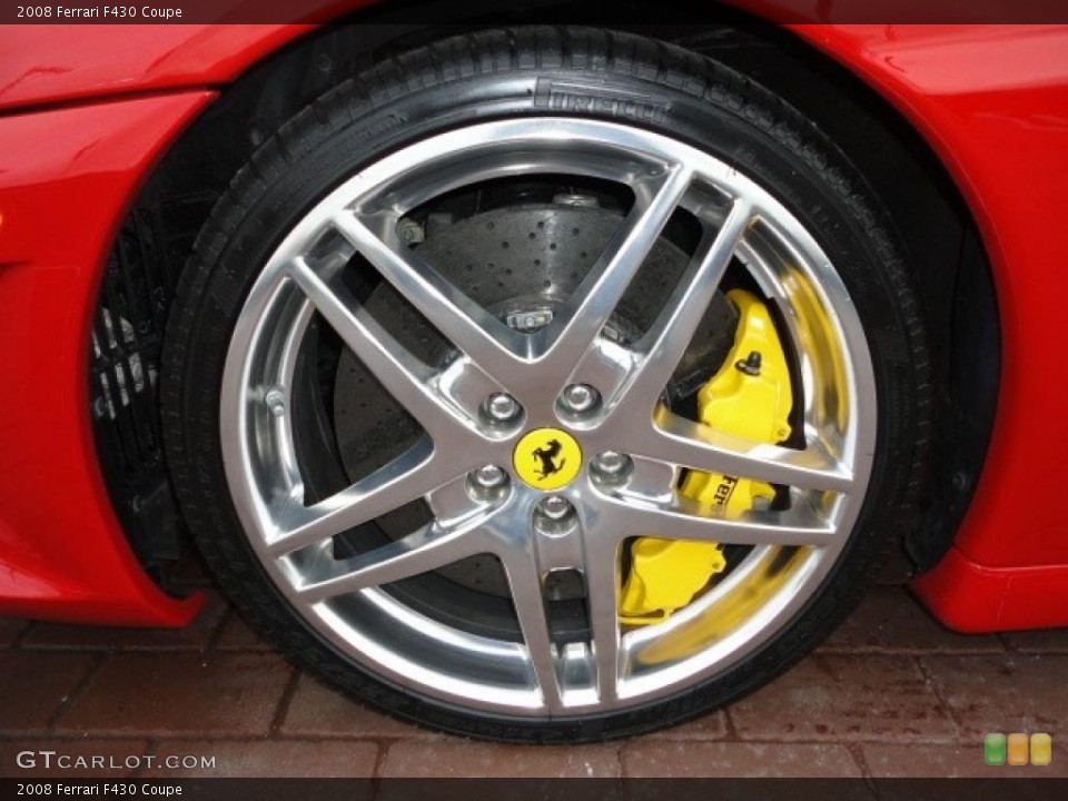 2008 Ferrari F430 Coupe Wheel and Tire Photo #45737286