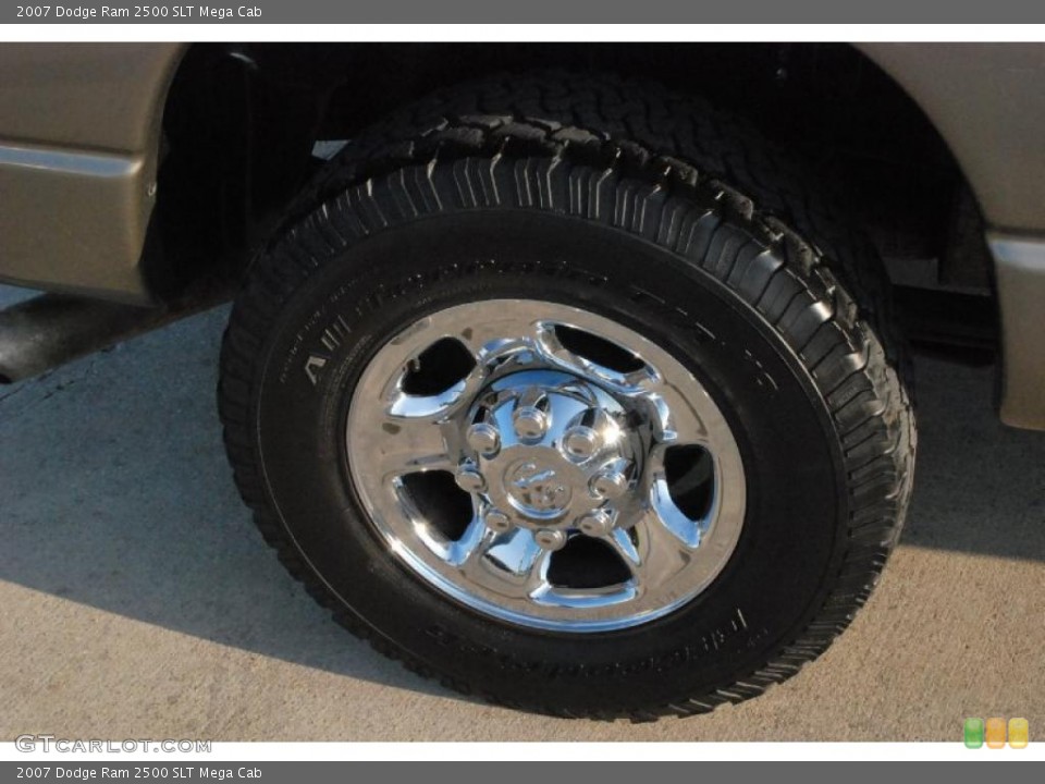 2007 Dodge Ram 2500 SLT Mega Cab Wheel and Tire Photo #45737742