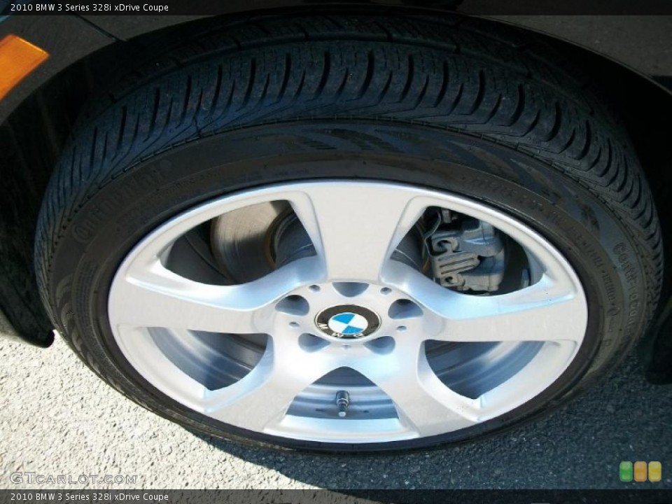 2010 BMW 3 Series 328i xDrive Coupe Wheel and Tire Photo #45740482