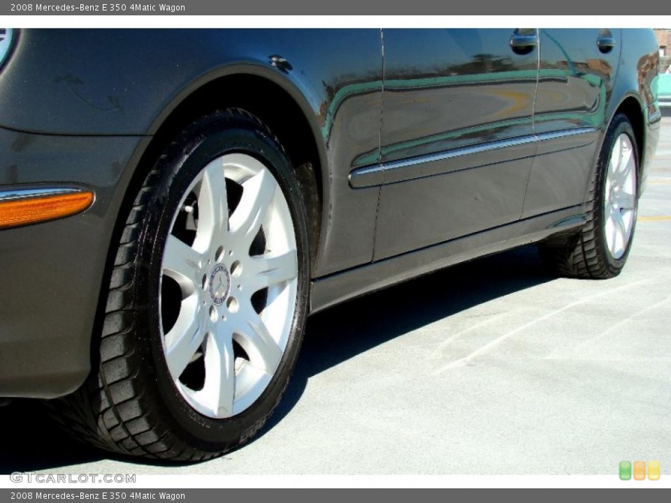 2008 Mercedes-Benz E 350 4Matic Wagon Wheel and Tire Photo #45740838