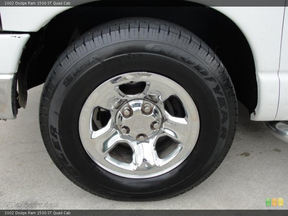 2002 Dodge Ram 1500 ST Quad Cab Wheel and Tire Photo #45744362