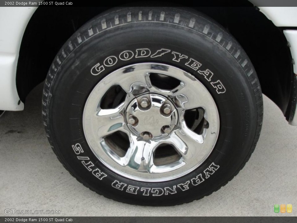 2002 Dodge Ram 1500 ST Quad Cab Wheel and Tire Photo #45744398
