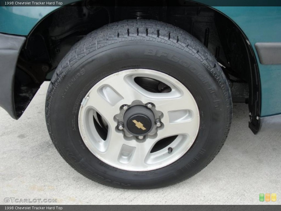 1998 Chevrolet Tracker Hard Top Wheel and Tire Photo #45746730