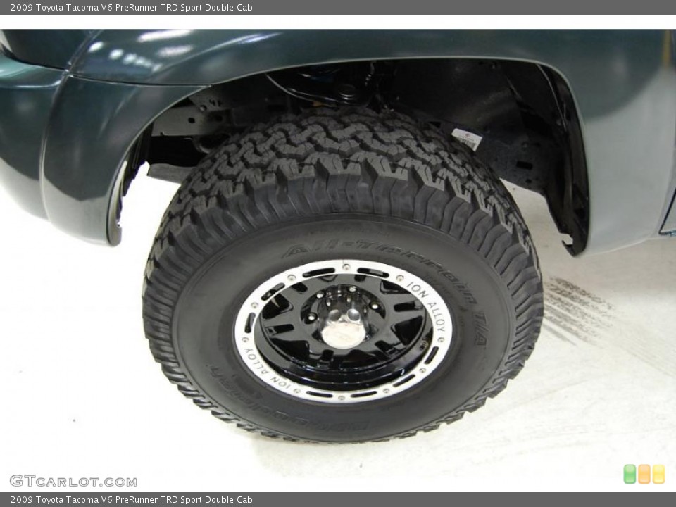 2009 Toyota Tacoma Custom Wheel and Tire Photo #45748098