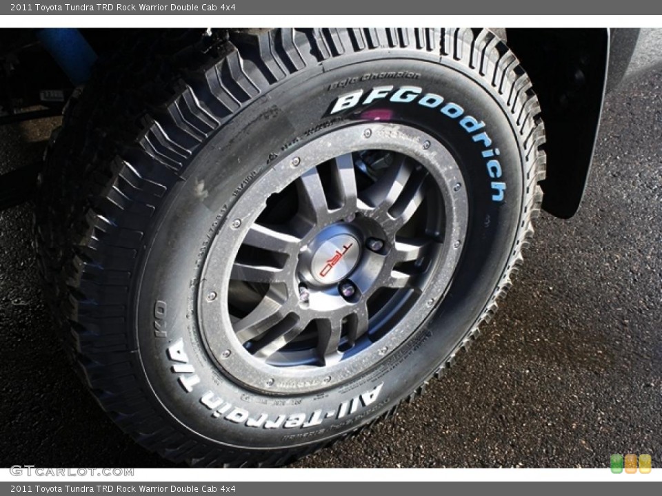 2011 Toyota Tundra TRD Rock Warrior Double Cab 4x4 Wheel and Tire Photo #45749074