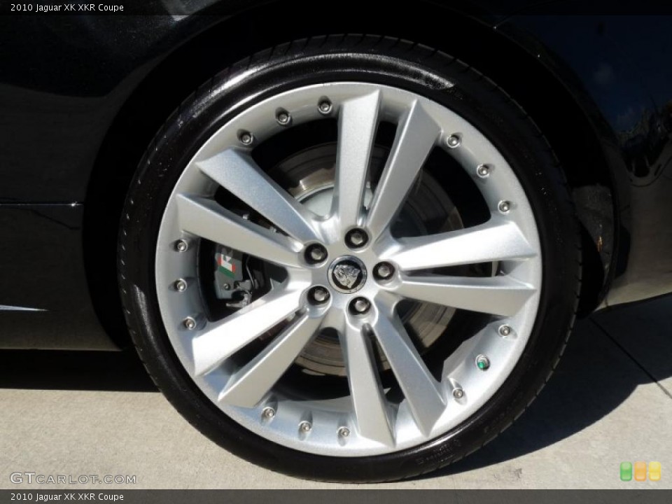 2010 Jaguar XK XKR Coupe Wheel and Tire Photo #45753570