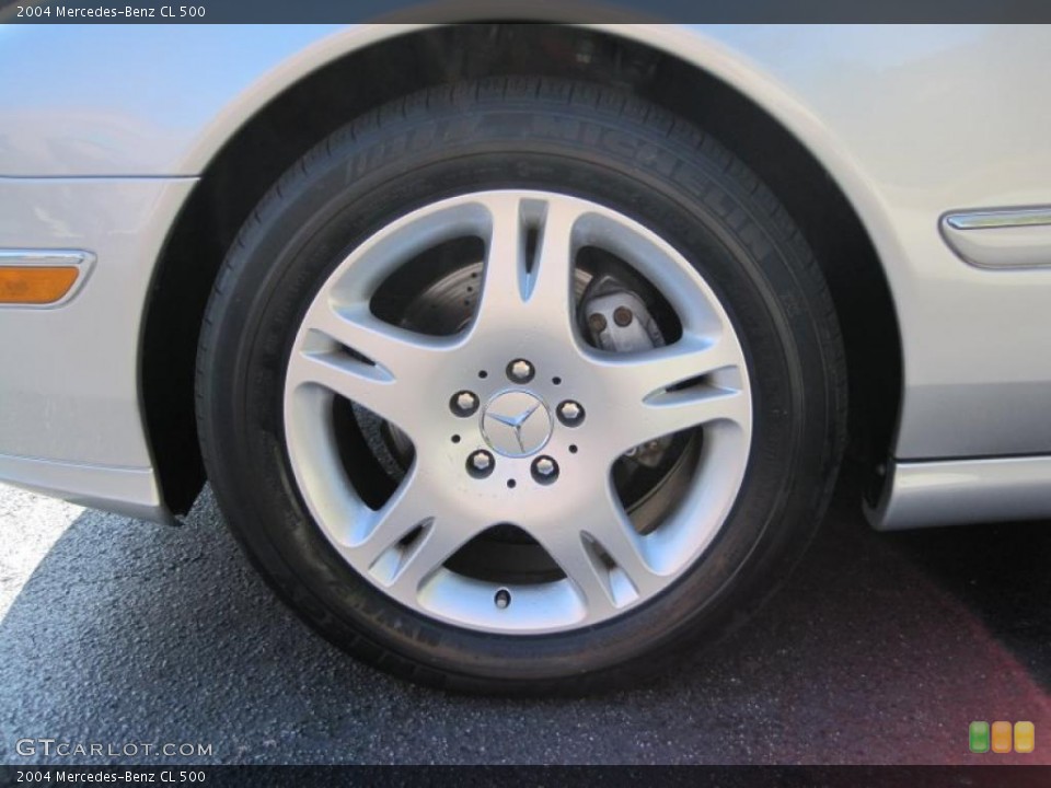 2004 Mercedes-Benz CL 500 Wheel and Tire Photo #45755734
