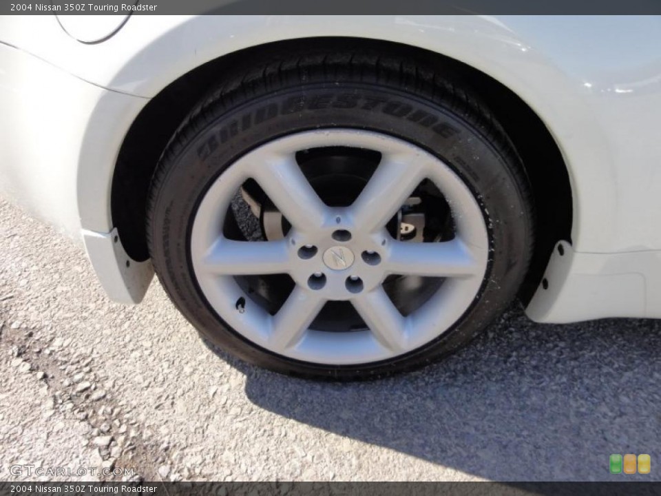 2004 Nissan 350Z Touring Roadster Wheel and Tire Photo #45761563