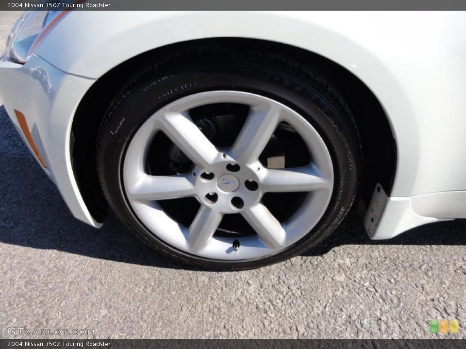 2004 Nissan 350Z Touring Roadster Wheel and Tire Photo #45761895