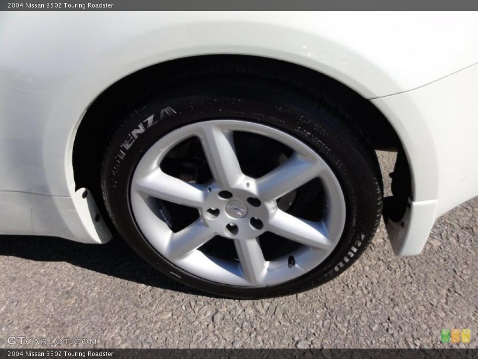 2004 Nissan 350Z Touring Roadster Wheel and Tire Photo #45761899
