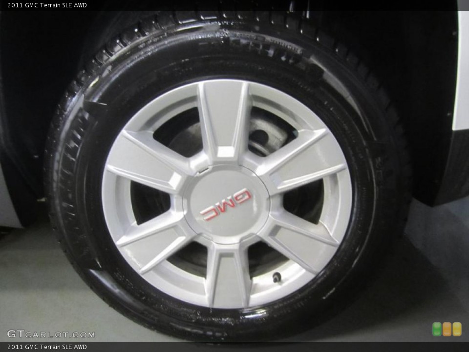 2011 GMC Terrain SLE AWD Wheel and Tire Photo #45762467