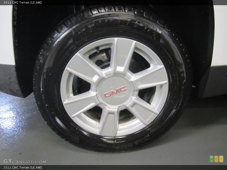 2011 GMC Terrain SLE AWD Wheel and Tire Photo #45762503