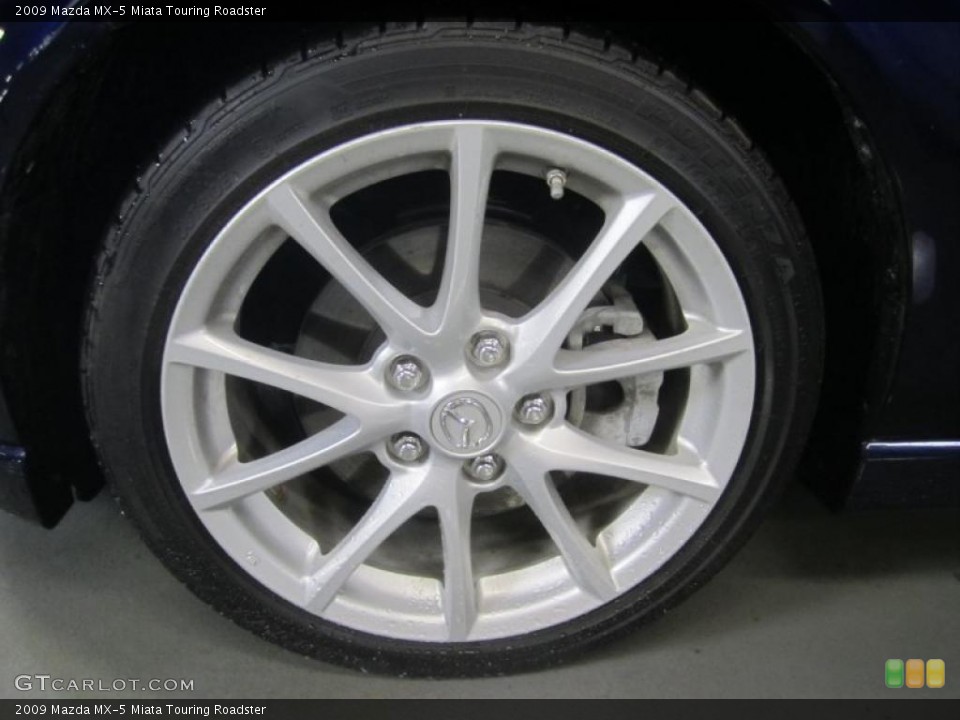 2009 Mazda MX-5 Miata Touring Roadster Wheel and Tire Photo #45766384