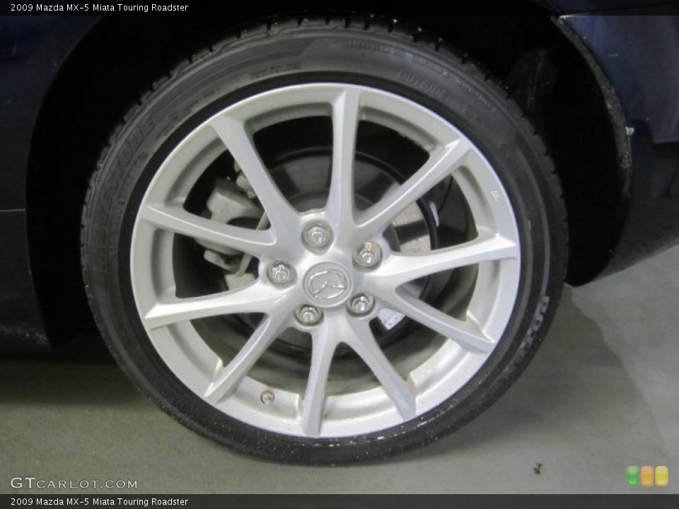 2009 Mazda MX-5 Miata Touring Roadster Wheel and Tire Photo #45766400