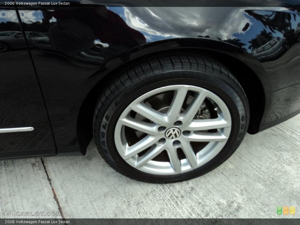 2008 Volkswagen Passat Lux Sedan Wheel and Tire Photo #45779797