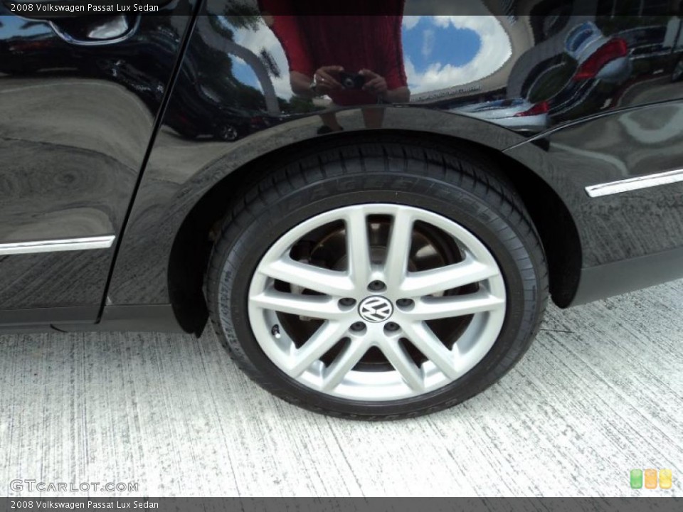 2008 Volkswagen Passat Lux Sedan Wheel and Tire Photo #45779933