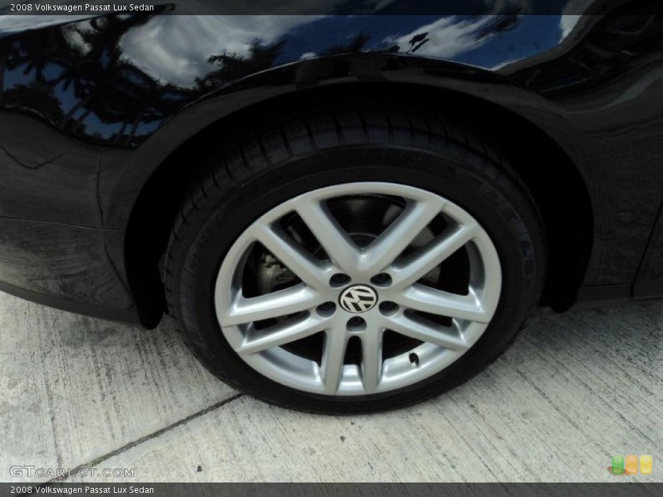 2008 Volkswagen Passat Lux Sedan Wheel and Tire Photo #45779957