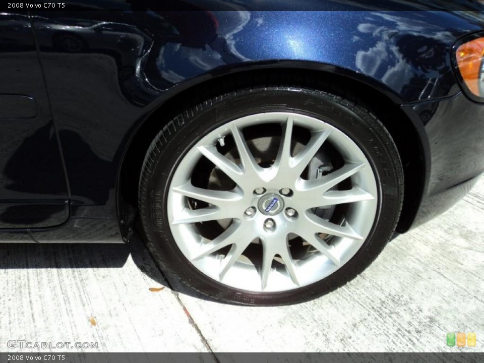 2008 Volvo C70 T5 Wheel and Tire Photo #45781009