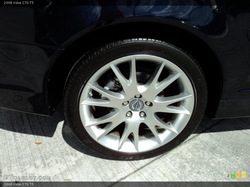 2008 Volvo C70 T5 Wheel and Tire Photo #45781025