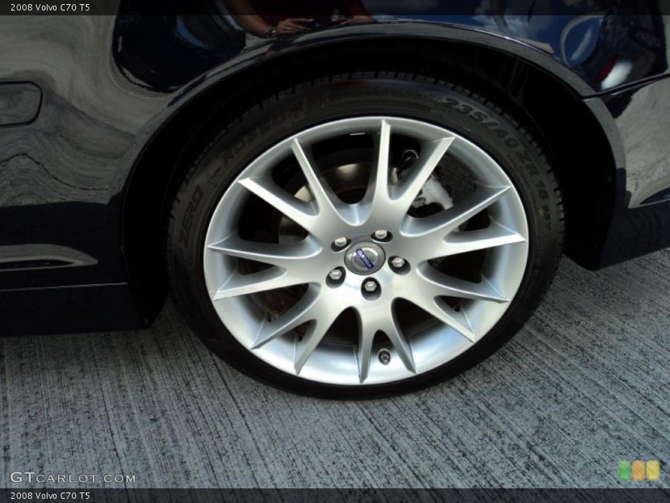 2008 Volvo C70 T5 Wheel and Tire Photo #45781153