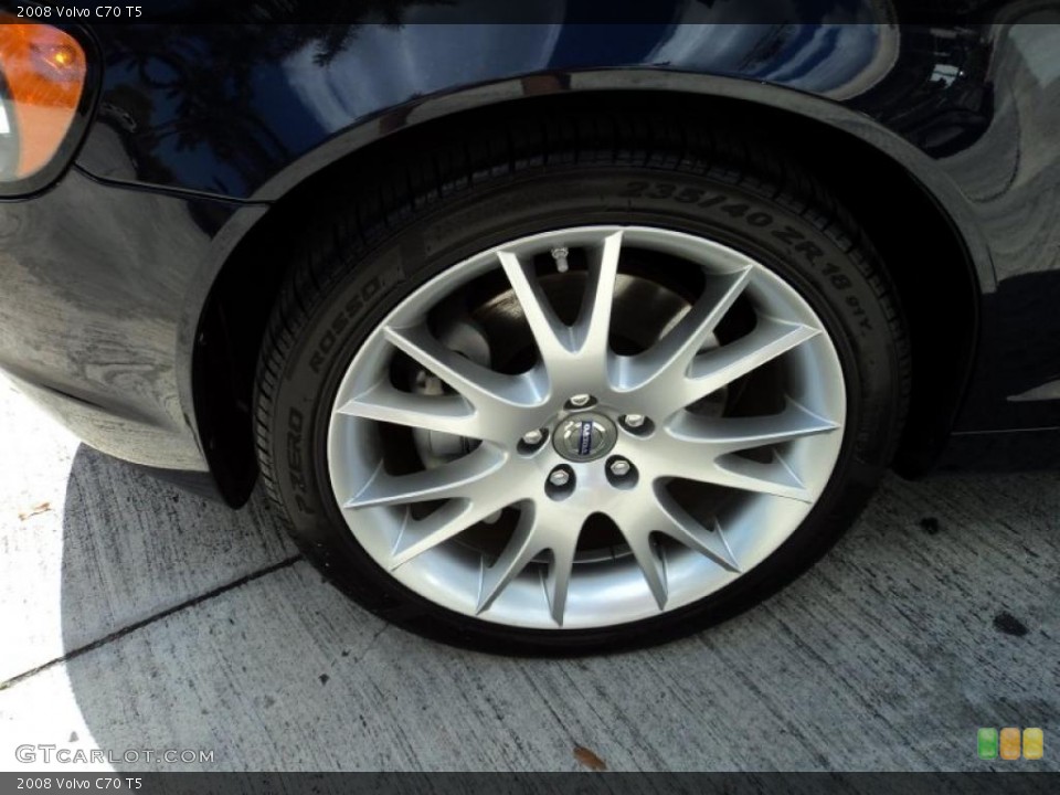 2008 Volvo C70 T5 Wheel and Tire Photo #45781173