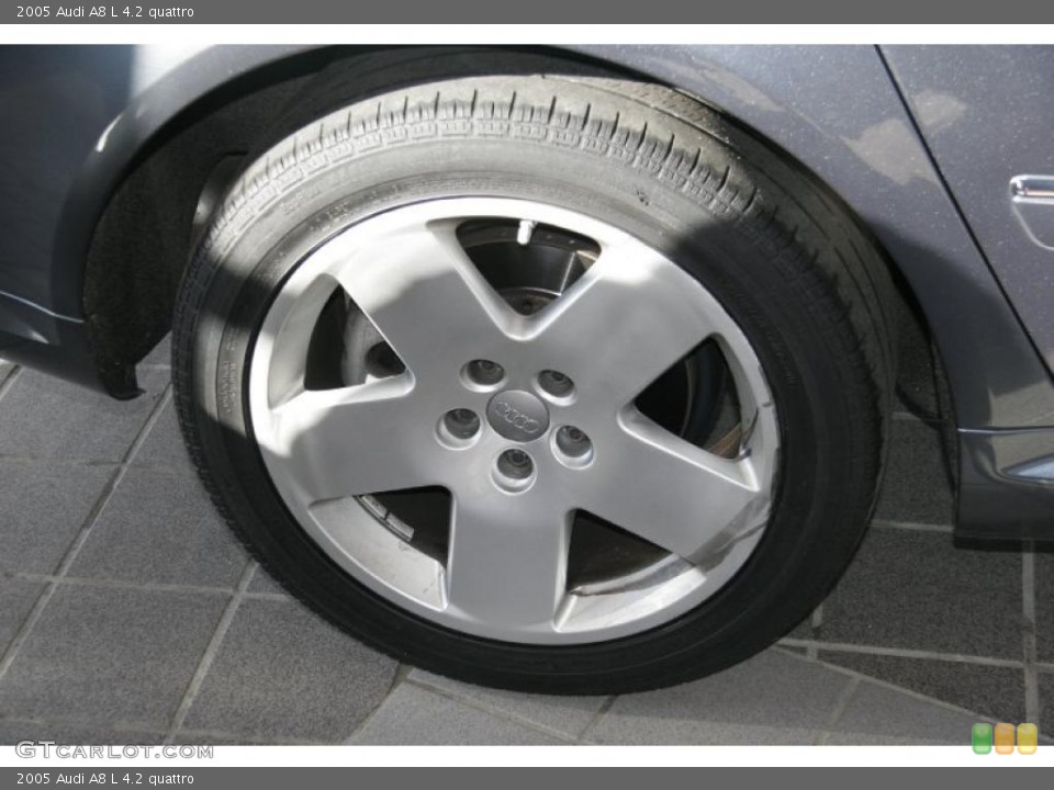2005 Audi A8 L 4.2 quattro Wheel and Tire Photo #45791838