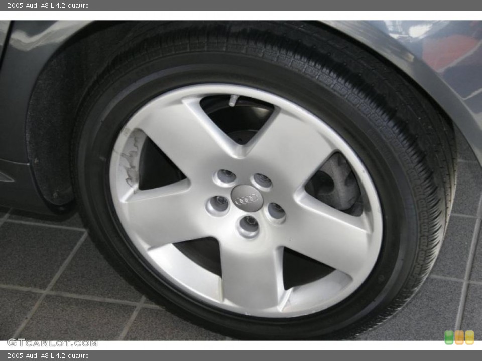 2005 Audi A8 L 4.2 quattro Wheel and Tire Photo #45791842
