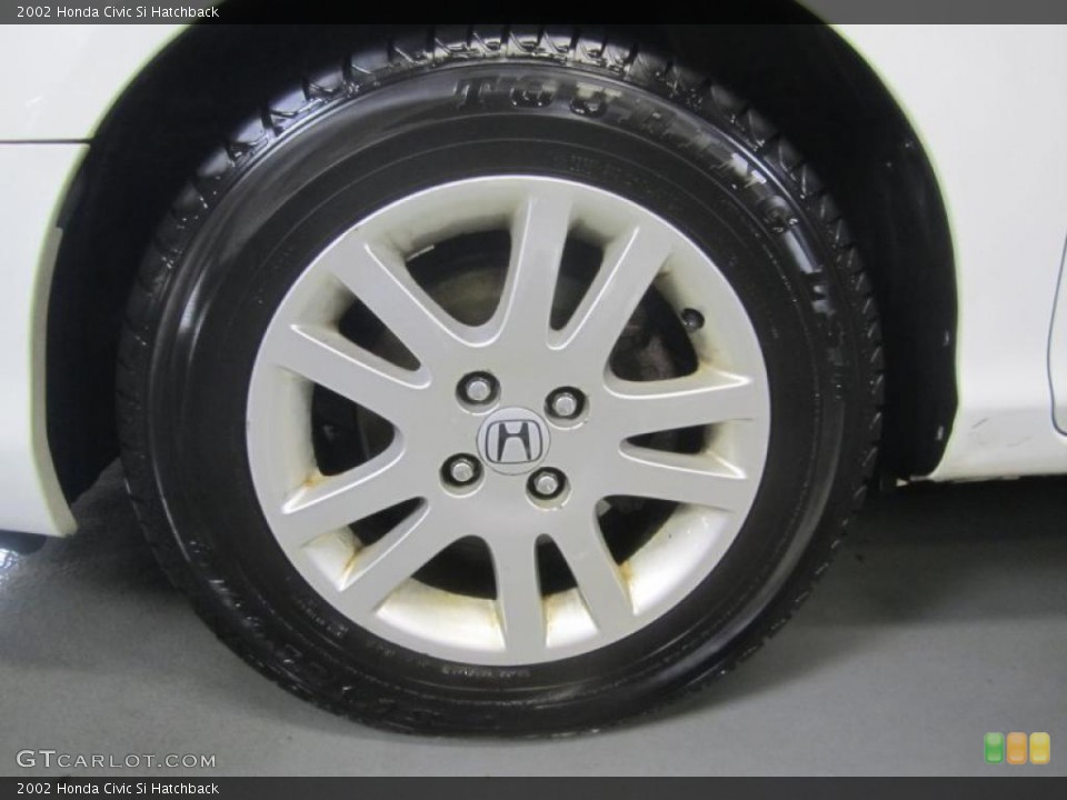 2002 Honda Civic Si Hatchback Wheel and Tire Photo #45797007