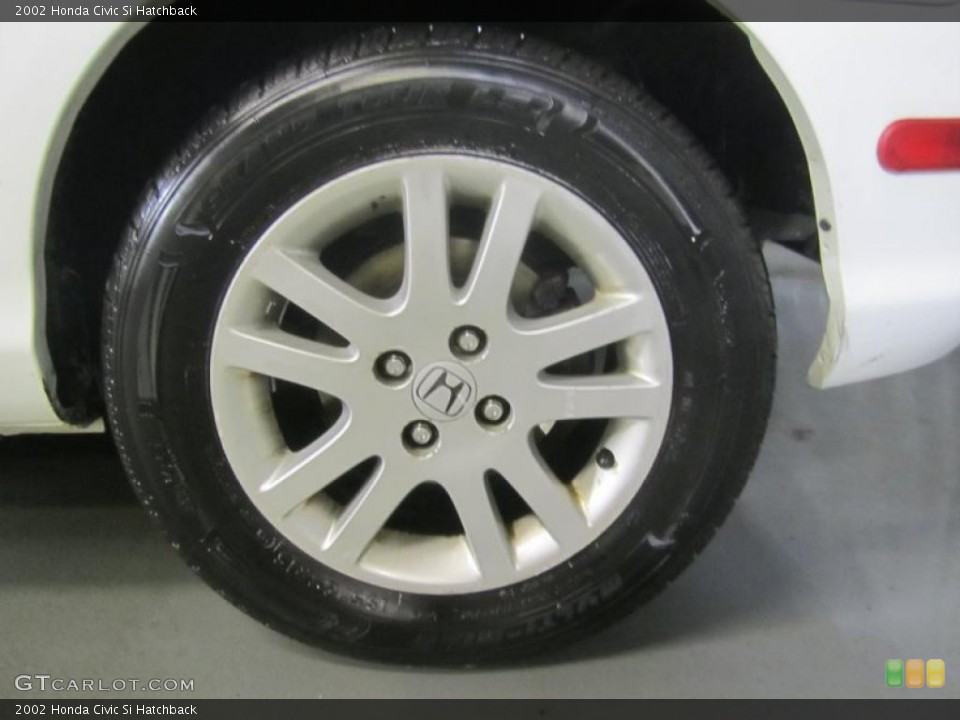 2002 Honda Civic Si Hatchback Wheel and Tire Photo #45797015