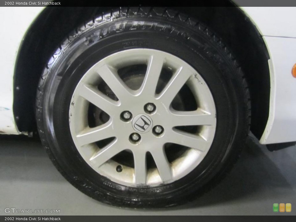 2002 Honda Civic Si Hatchback Wheel and Tire Photo #45797403